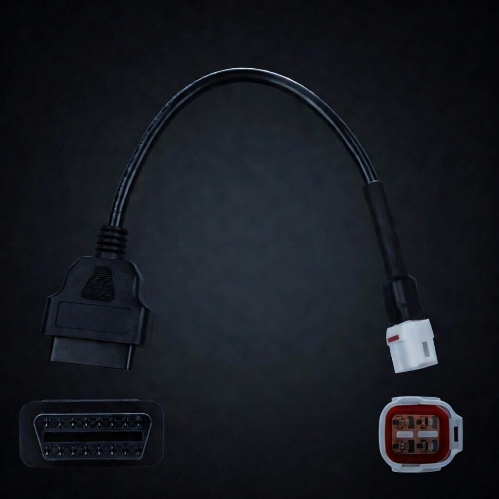 YAMAHA / 4-Pin to OBD2 Adapter